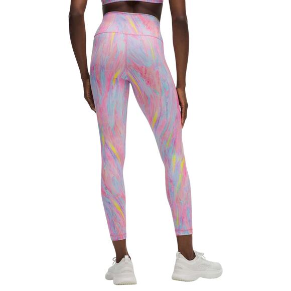 Lululemon Wunder Train High-Rise Tight 25" Prism Marble Multi Women's Sz 2 NWT - Picture 4 of 10